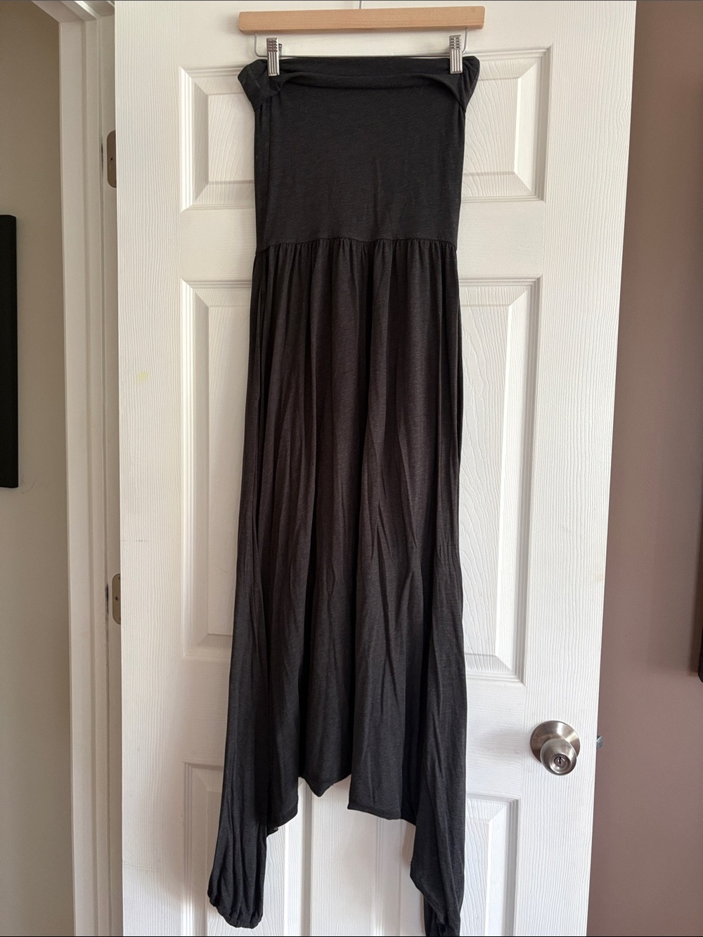 lululemon athletica Black Strapless Jumpsuit Romper